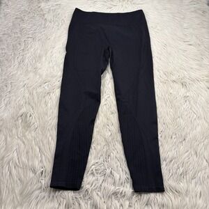 Fabletics Women's XL Black High Waisted Seamless Leggings Gym Lounge